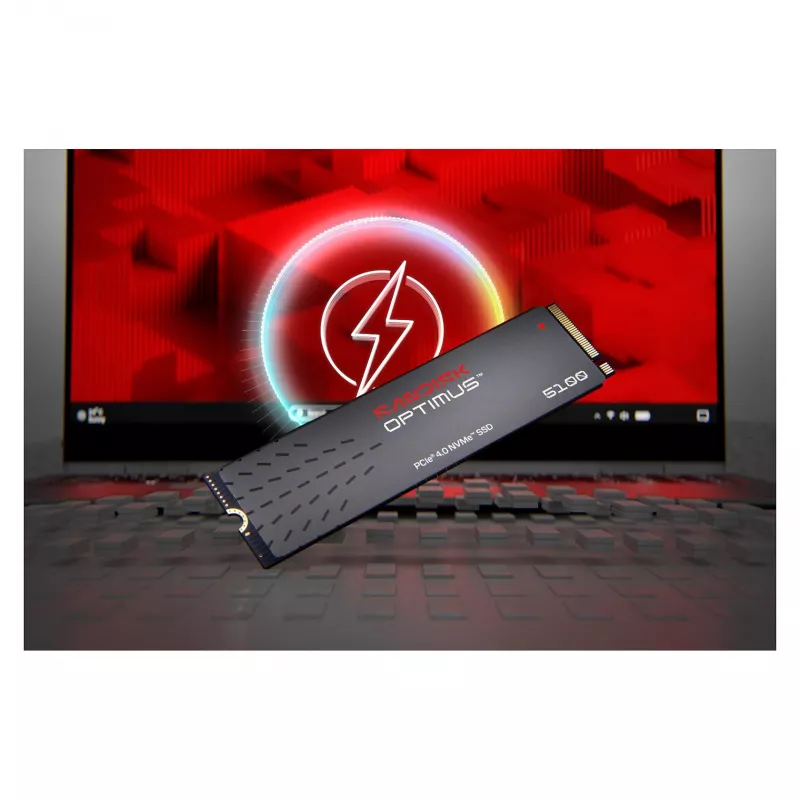 SanDisk Optimus 5100 2TB M.2 2280 PCIe 4.0 NVMe vidinis kietojo disko įrenginys (SSD)