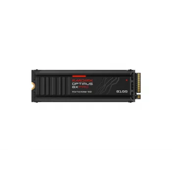 SanDisk Optimus GX PRO 8100 2TB M.2 2280 PCIe Gen5 x4 NVMe SSD su integruotu radiatoriumi