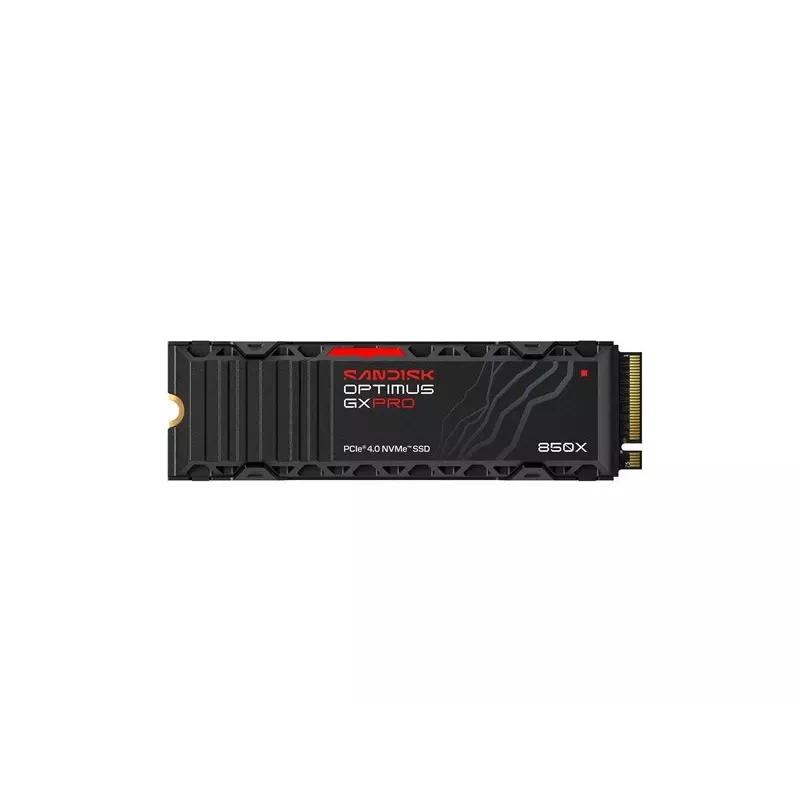 SanDisk Optimus GX PRO 850X NVMe SSD su radiatoriumi, 8TB, M.2 2280, PCIe Gen4 x4 00226999