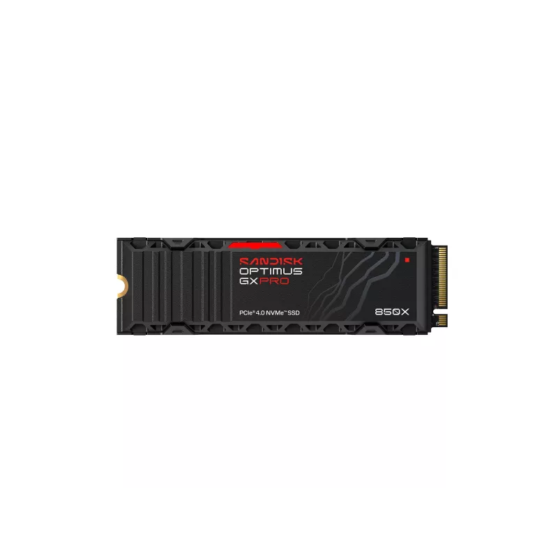 SanDisk Optimus GX PRO 850X NVMe SSD su radiatoriumi, 8TB, M.2 2280, PCIe Gen4 x4 00226999