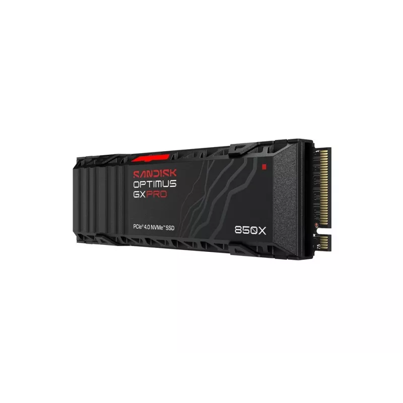 SanDisk Optimus GX PRO 850X NVMe SSD su radiatoriumi, 8TB, M.2 2280, PCIe Gen4 x4 00226999