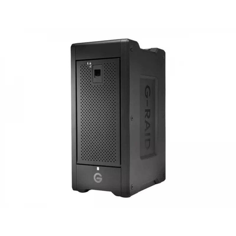 SanDisk Professional G-RAID SHUTTLE 8 - 8 diskų masyvas - 208 TB - 8 lizdai - HDD 208 TB x 8 - Thunderbolt 3, USB-C 3.2 Gen 2 (išorinis)