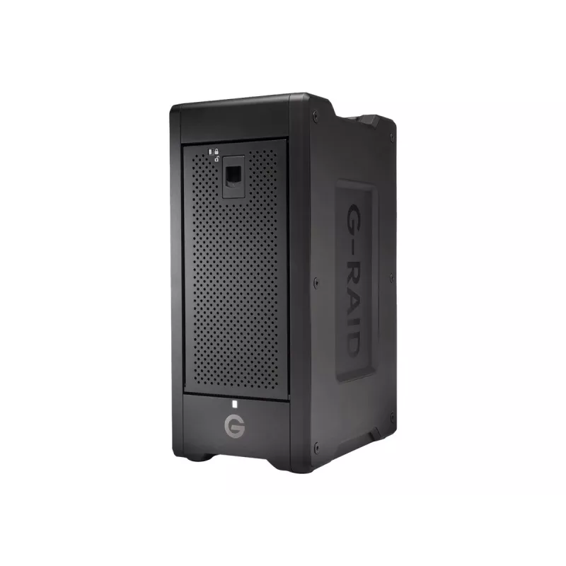 SanDisk Professional G-RAID SHUTTLE 8 - 8 diskų masyvas - 208 TB - 8 lizdai - HDD 208 TB x 8 - Thunderbolt 3, USB-C 3.2 Gen 2 (išorinis)
