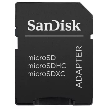 SanDisk Ultra 128GB microSDXC atminties kortelė su SD adapteriu