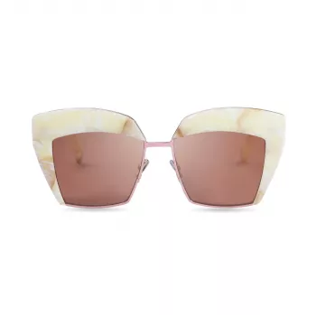 Sartorialeyes ST508-05 Moteriški stačiakampiai akiniai nuo saulės Juodi/Pilki UV400