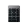 Satechi Slim Wireless Keypad - kosminės pilkos spalvos „Bluetooth“ skaičių klaviatūra