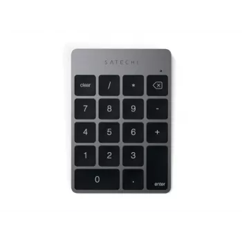 Satechi Slim Wireless Keypad - kosminės pilkos spalvos „Bluetooth“ skaičių klaviatūra