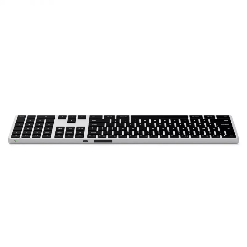 Satechi Slim X3 Bluetooth klaviatūra su skaičių bloku – sidabrinė