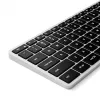 Satechi Slim X3 Bluetooth klaviatūra su skaičių bloku – sidabrinė