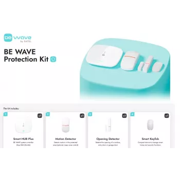 SATEL BEWAVE PROTECTION KIT belaidė signalizacijos sistema su valdymo pultu PERFECTA 16-WRL