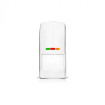 Satel OPAL Pro lauko dvigubos technologijos judesio jutiklis (PIR + mikrobangų, baltas, be laikiklio)
