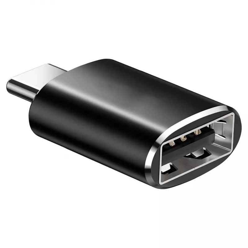 SAVIO TR-19 belaidis CarPlay ir Android Auto adapteris, USB-C, 5GHz Wi-Fi, Bluetooth 5.0, juodas