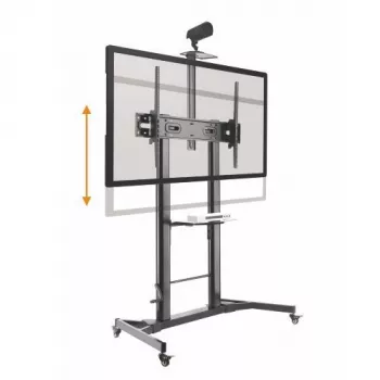 SBOX FS-3610 Grindinis LED televizoriaus stovas, 60–100 col., 100 kg