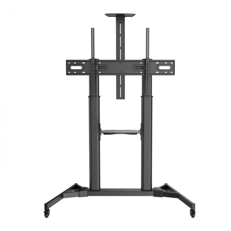 SBOX FS-3610 Grindinis LED televizoriaus stovas, 60–100 col., 100 kg