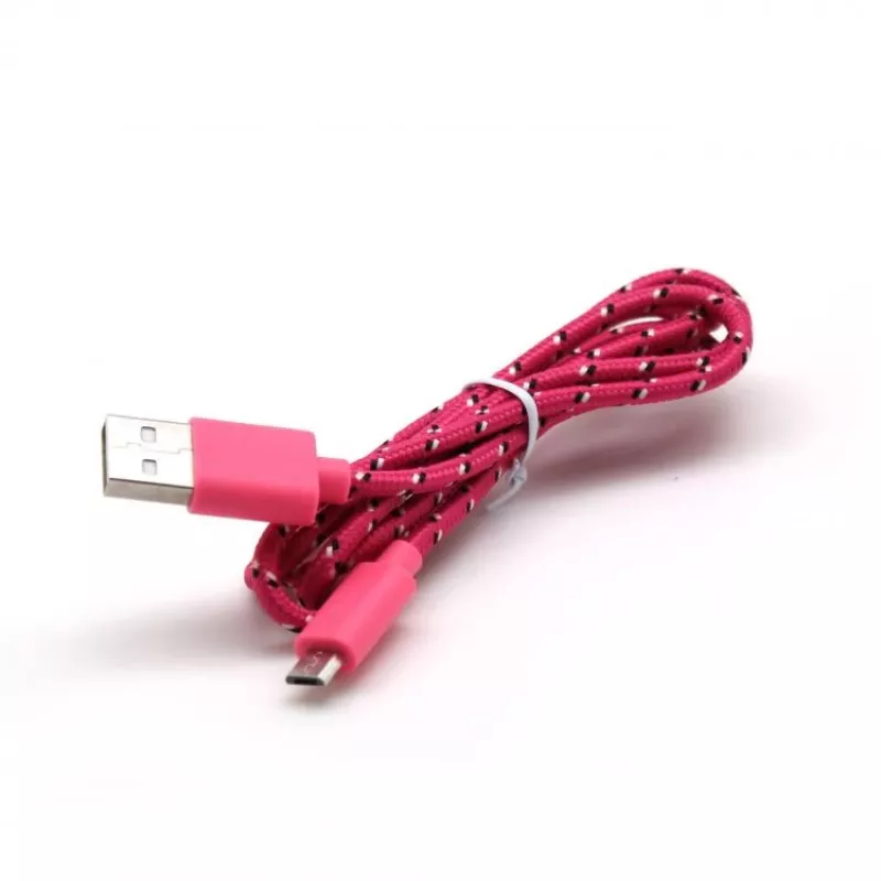 SBOX USB-1031P USB į Micro USB laidas 1m rožinis