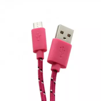 SBOX USB-1031P USB į Micro USB laidas 1m rožinis
