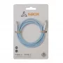 SBOX USB-C į USB-C laidas 1 m mėlynas – įkrovimui ir duomenų sinchronizavimui