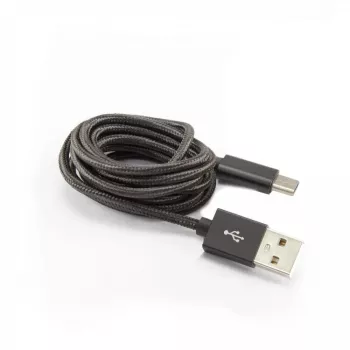 SBOX USB-TYPEC-15B USB-A į USB-C laidas, 1,5 m, Blackberry Black