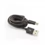 SBOX USB-TYPEC-15B USB-A į USB-C laidas, 1,5 m, Blackberry Black
