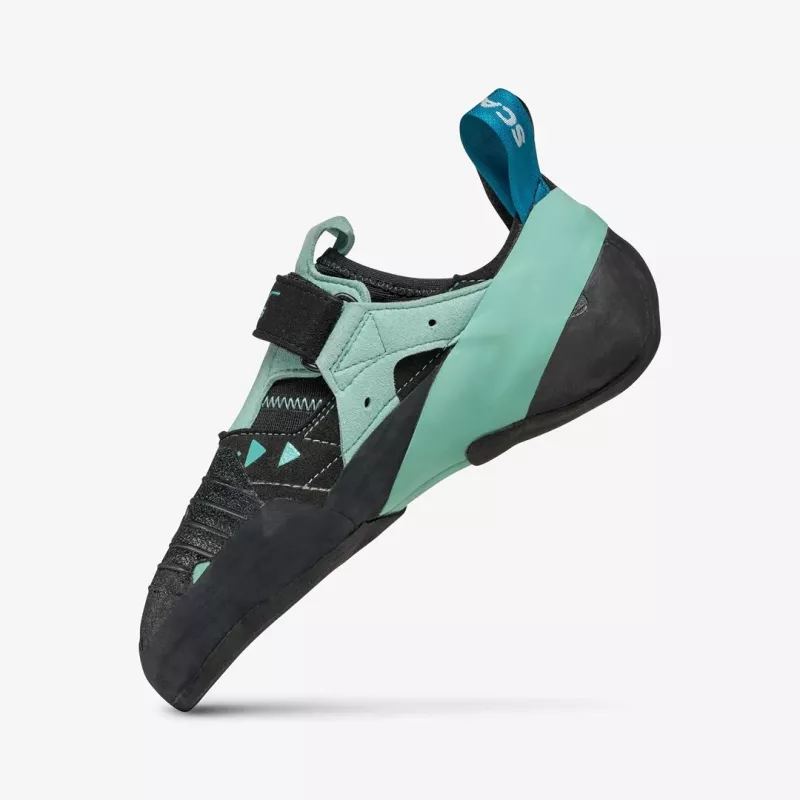 Scarpa Instinct VS Women's laipiojimo bateliai, 36.5, juoda/akvamarinas