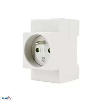 SCHELINGER 16A 5 kontaktų 400V IP44 raudonas skydinis lizdas (3P+N+PE, 6h)
