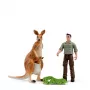 Schleich Pocket Set! Kangaroo Tour with Ranger