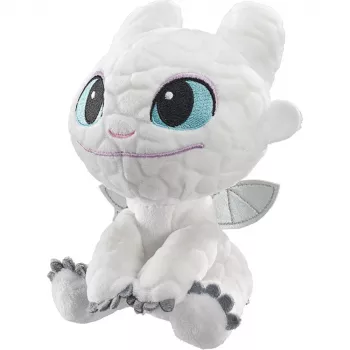 Schmidt Spiele Dragons Light Fury Tagschatten Šypsantis Minkštas Žaislas 18 cm