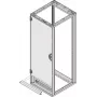 SCHROFF durų vyrių laikiklis 60mm RAL 7021 juodai pilkas 27230061