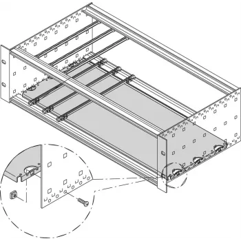 SCHROFF Montavimo plokštė Standard 220T 63TE 34562751
