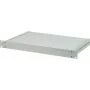 SCHROFF MultipacPRO 1U 220D vientisos dangos, plienas, šviesiai pilka RAL 7035, rinkinys iš 2 vnt. 20860601