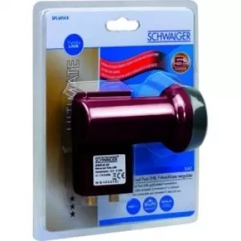 Schwaiger SPS6914R 2 krypčių F tipo signalo skirstytuvas 5-2400 MHz, DC praėjimas, terakotos spalvos