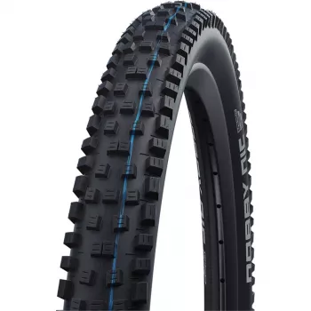 SCHWALBE Nobby Nic Super Trail Dangstymo Padanga 27.5 x 2,40 colio Juoda Addix Soft SnakeSkin TLE