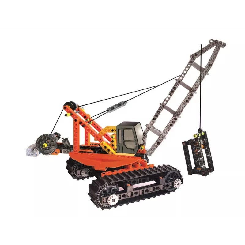 Clementoni 50402 Scientific Fun Mechanics Laboratory Crawler Crane