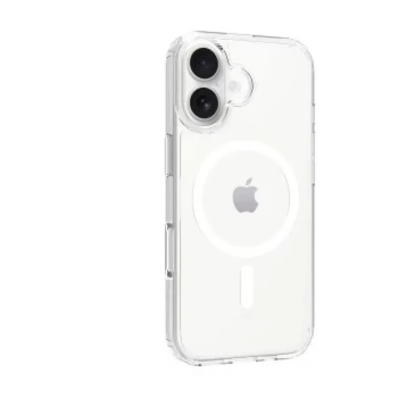 „Screenor“ „SCREENOR“ buferinis dėklas, skirtas „Apple iPhone 17“, su „MagSafe“, permatomas