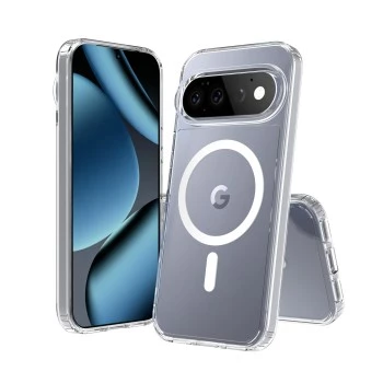 SCREENOR Bumper Case, skirtas Google Pixel 11 Pro, magnetinis, permatomas | Kur.lt