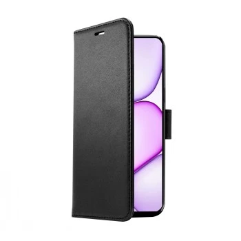 SCREENOR SMART Realme C100 apsauginis stiklas, 9H grūdintas stiklas, 0,33 mm, pilnas dengimas, permatomas