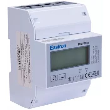 SDM 72 DM MID Trifazis energijos skaitiklis su Modbus