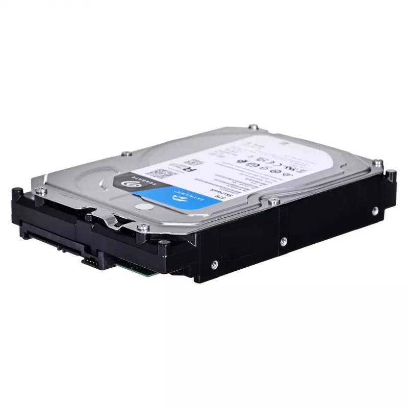 Seagate SkyHawk ST8000VX010 8 TB vidinis priežiūros kietasis diskas - 3,5 colio SATA 6Gb/s