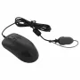 Seal Shield Silver Storm Wired Optical Mouse, 3 Mygtukai, USB, Juoda, 800 DPI, IP68 Vandeniui Atspari, Tinkama Plauti Indaplovėje