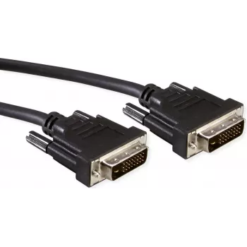 SECOMP STANDARD DVI monitoriaus kabelis, DVI-D Dual Link, ST-ST, 24+1, 3 m (S3642)