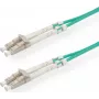 SECOMP STANDARD Fiber Optic komutacinis kabelis OM3 50/125µm LC/LC Duplex Turquoise 2m S1802