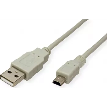 SECOMP STANDARD USB 2.0 kabelis, Type A - 5-Pin Mini, 3 m (S3143)