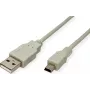 SECOMP STANDARD USB 2.0 kabelis, Type A - 5-Pin Mini, 3 m (S3143)