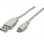 SECOMP STANDARD USB 2.0 kabelis, USB A male į Micro USB B male, 3 m, juodas S3153