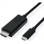 SECOMP STANDARD USB-C į HDMI adapterio kabelis, 4K Ultra HD, 1 m (S3730)