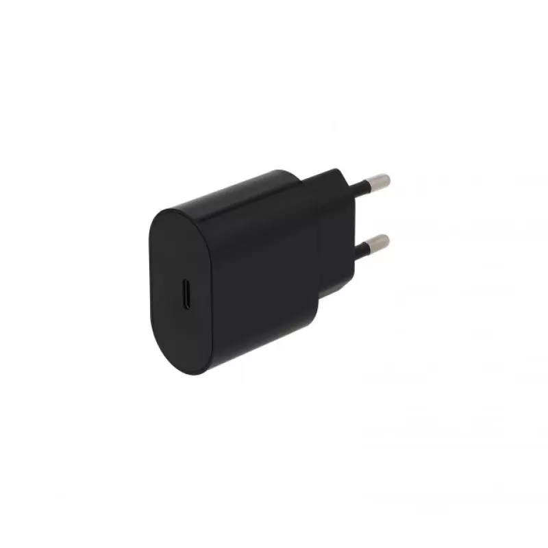 SEEK TOTI 20W USB-C PD greitas sieninis įkroviklis, juodos spalvos
