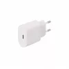 SEEK TOTI 20W USB-C PD nešiojamas sieninis greito įkrovimo adapteris, baltas