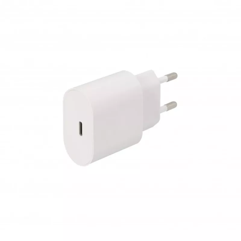 SEEK TOTI 20W USB-C PD nešiojamas sieninis greito įkrovimo adapteris, baltas