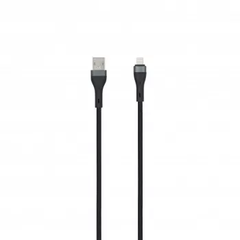 SEEK TOTI USB-A į Lightning 2m Pintas Laidas 2A (Ne MFI) Juodas