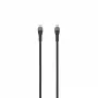 SEEK TOTI USB-C į USB-C pintas laidas 2 m, 3 A, juodas